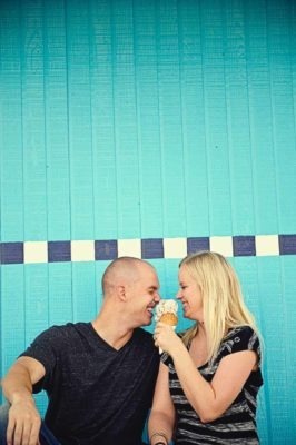 Ice Cream Couple | Calgary Engagement Photographer | SLIVER Photography