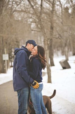 Winter Engagement | Calgary Engagement Photographer | SLIVER Photography