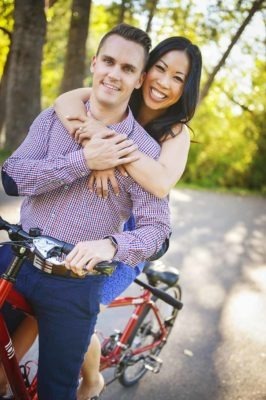 Bicycle Built for Two | Calgary Engagement Photographer | SLIVER Photography