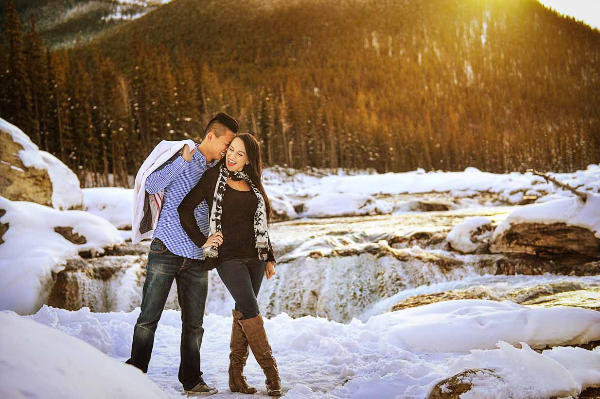 Winter Engagement | Calgary Engagement Photographer | SLIVER Photography