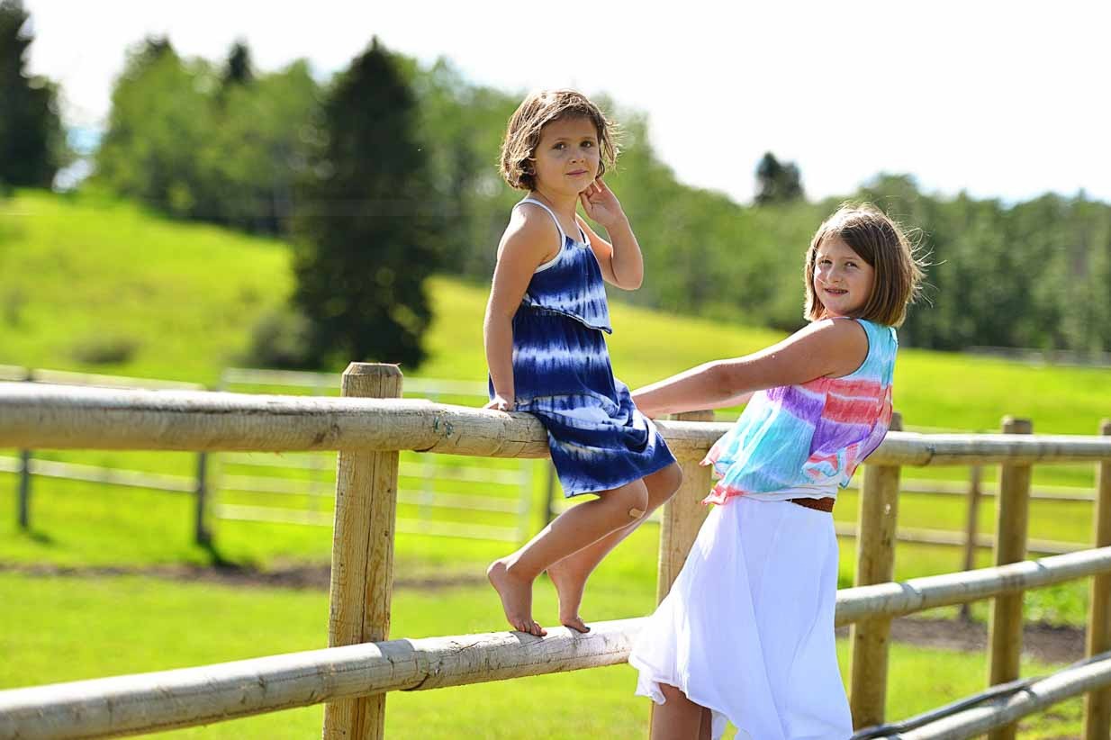 Farm Girls | Calgary Family Photographer | SLIVER Photography