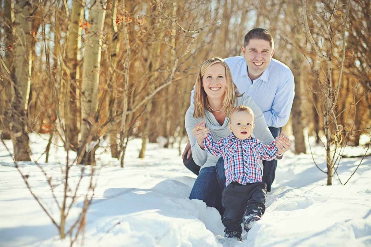 Winter Session | Calgary Family Photographer | SLIVER Photography