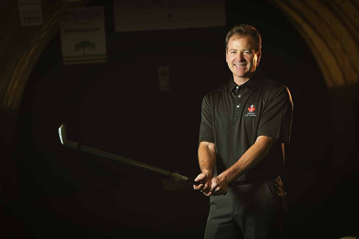 Golf Headshots | Calgary Lifestyle & Corporate Photographer | SLIVER Photography