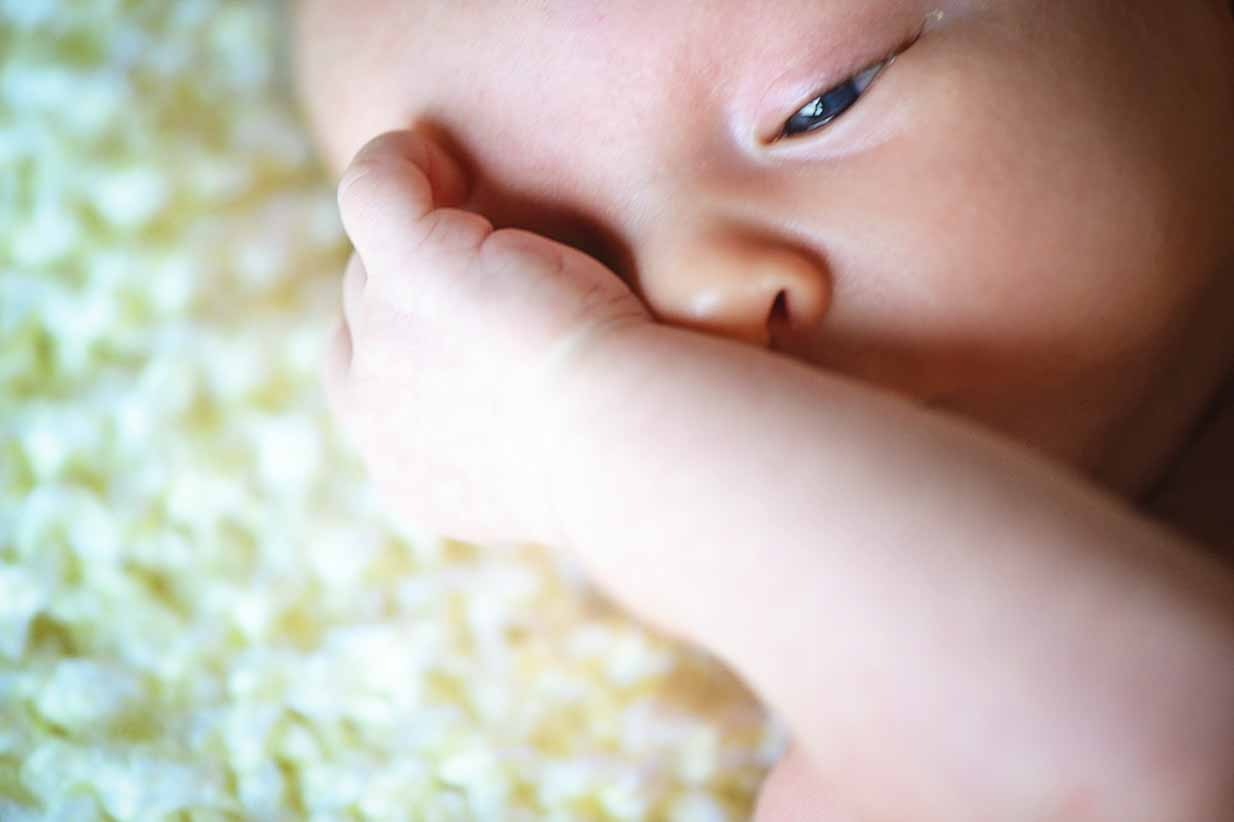 Newborn Closeup | Calgary Newborn Photographer | SLIVER Photography