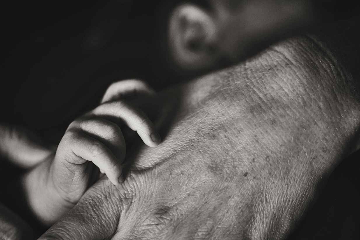 Baby Hands | Calgary Newborn Photographer | SLIVER Photography