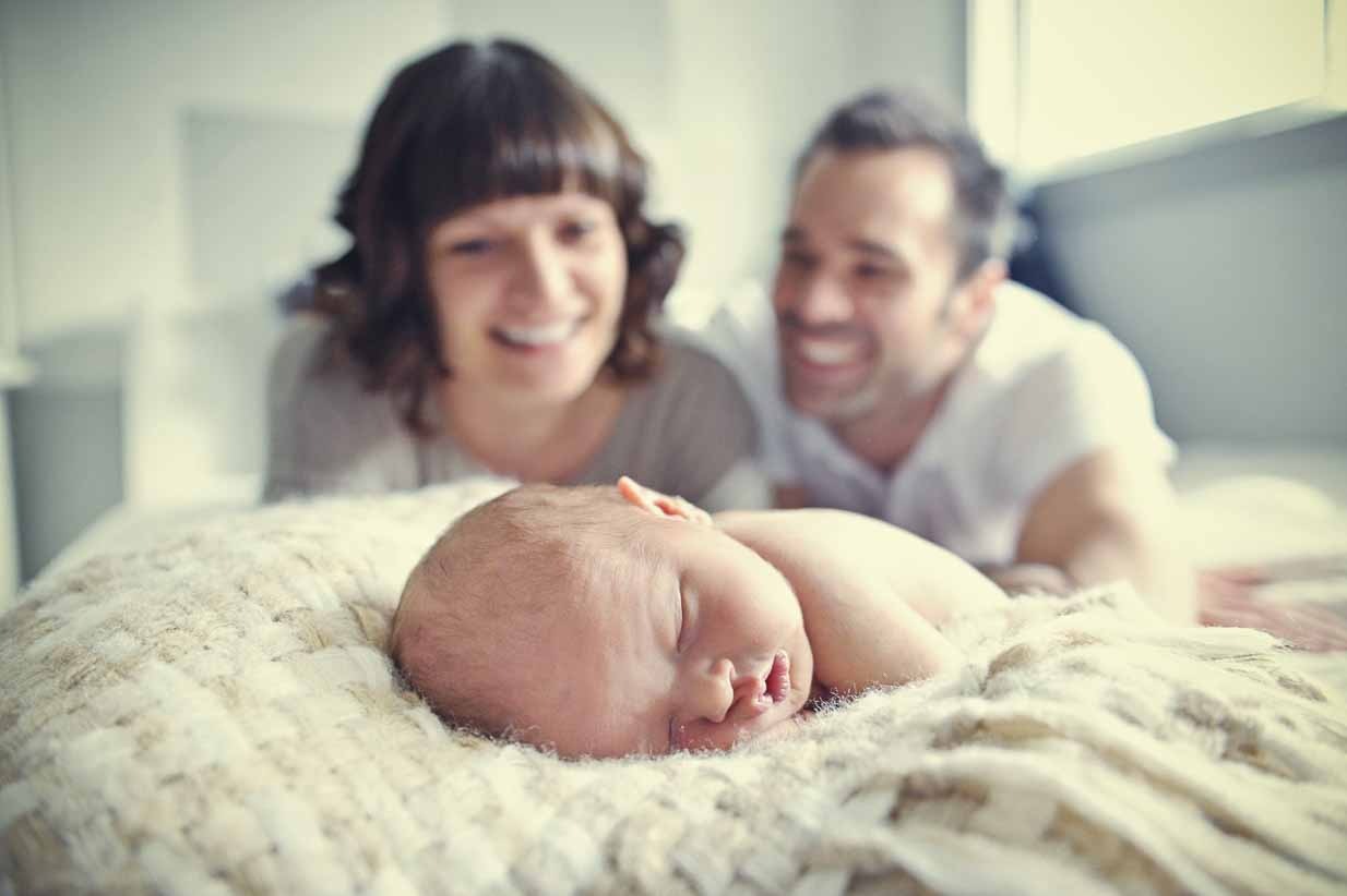 Bundle of joy | Calgary Newborn Photographer | SLIVER Photography