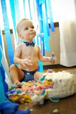 Cake smash | Calgary Newborn Photographer | SLIVER Photography