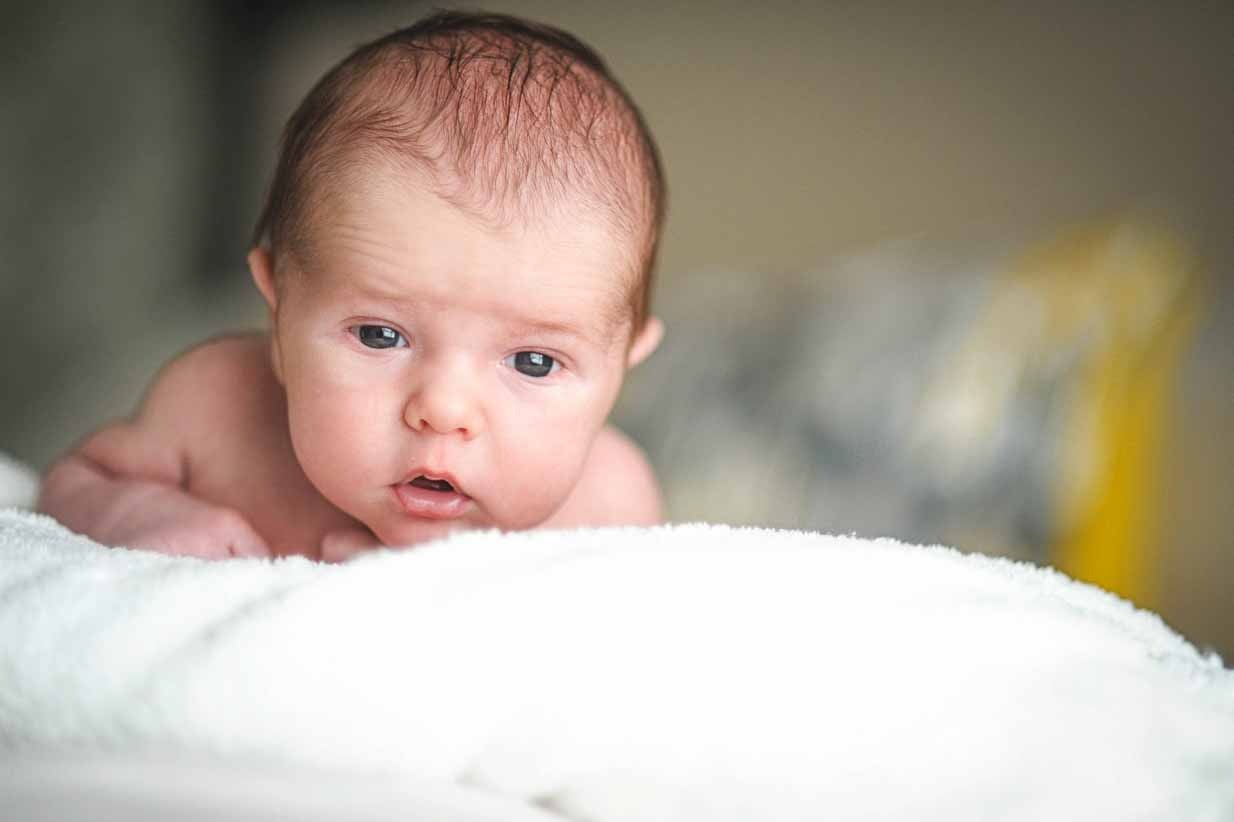 Sleepy Baby | Calgary Newborn Photographer | SLIVER Photography
