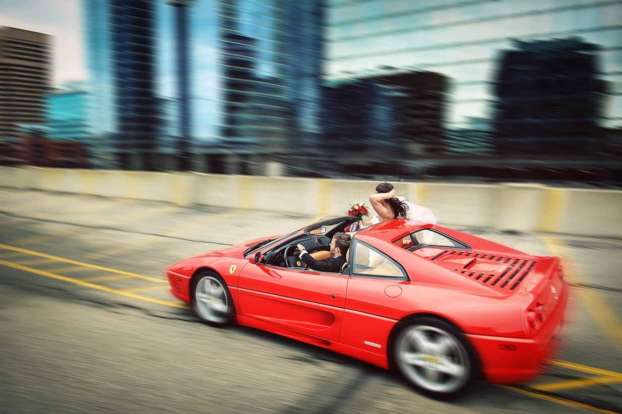 Ferrari Couple | Destination Wedding Photographer | SLIVER Photography